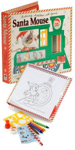 Santa Mouse: Coloring, Activities, Game