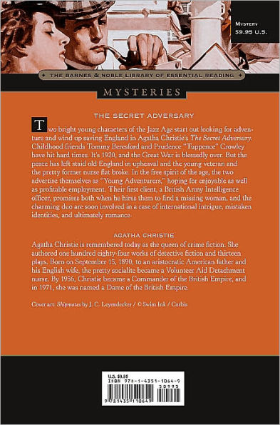 The Secret Adversary (Barnes & Noble Library of Essential Reading)
