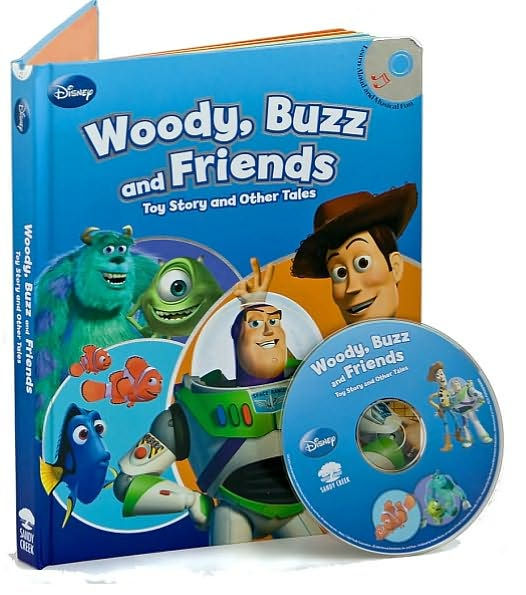 woody toy story book