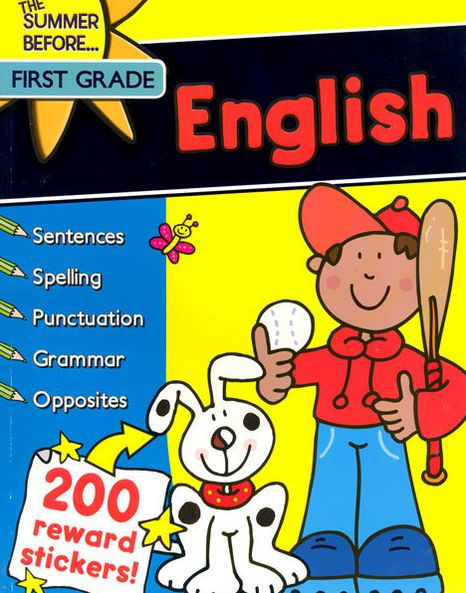 The Summer Before...First Grade: English