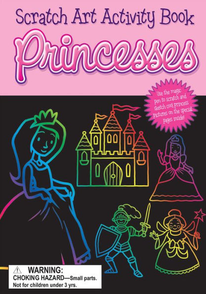 Princess Scratch Art