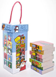 Christmas Book Tower
