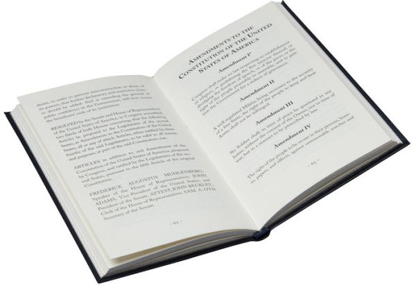 The Constitution of the United States of America with the Declaration of Independence (Barnes & Noble Pocket Leather Editions)