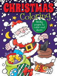 Christmas Coloring (Sticky Note Pad)