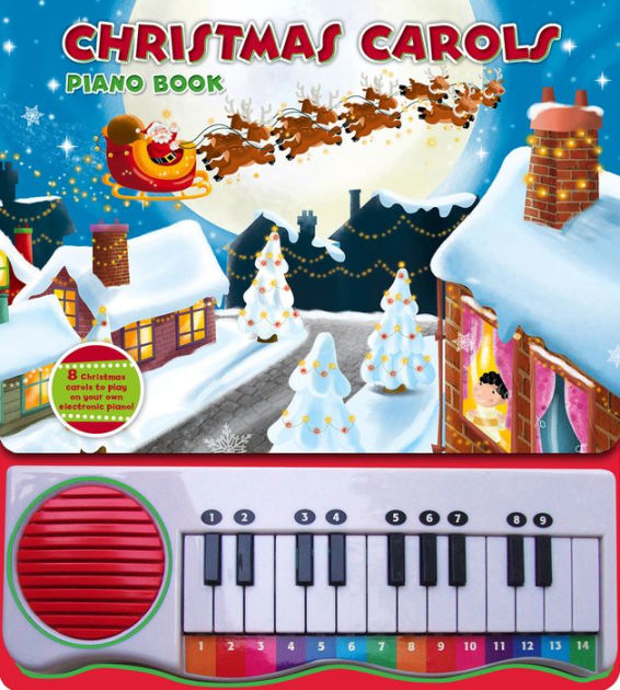 Christmas Carols Piano Book by Martinez Liliana, Board Book Barnes