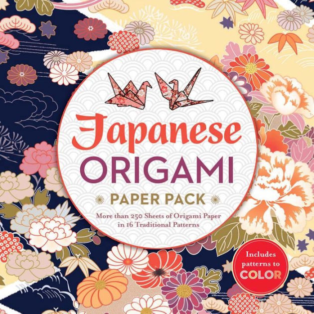 Assorted Origami Paper Pack, Japanese Patterns, Buy Bulk, Craft