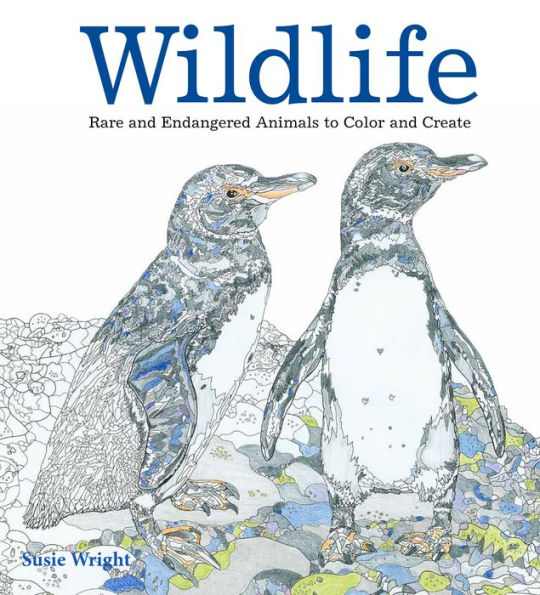 Wildlife: Rare and Endangered Animals to Color and Bring to Life
