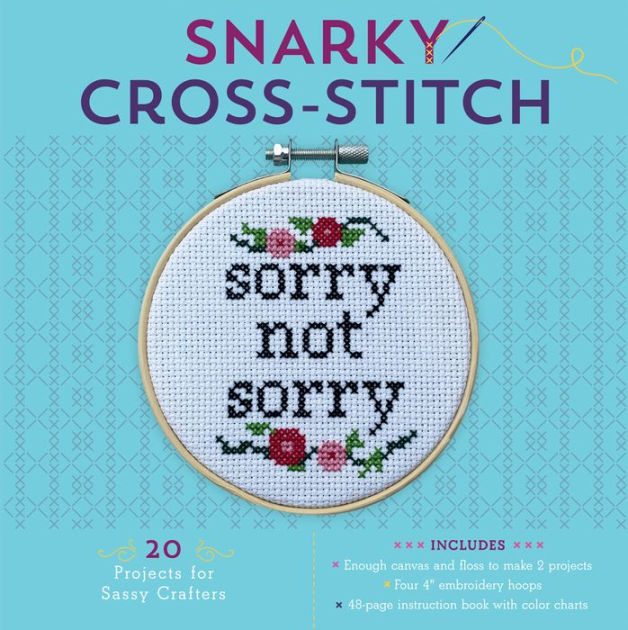Snarky Cross Stitch Box Kit [Book]