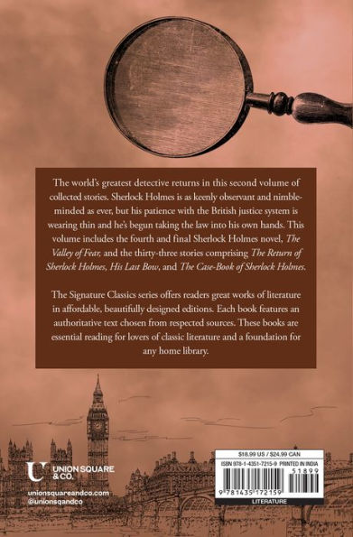 The Complete Sherlock Holmes, Volume II (Signature Classics)