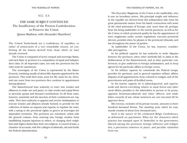 The Federalist Papers