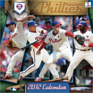 2012 PHILADELPHIA PHILLIES 12X12 WALL CALENDAR