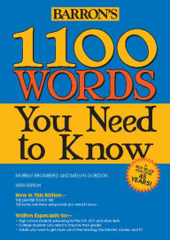 Barron's 1100 Words You Need to Know