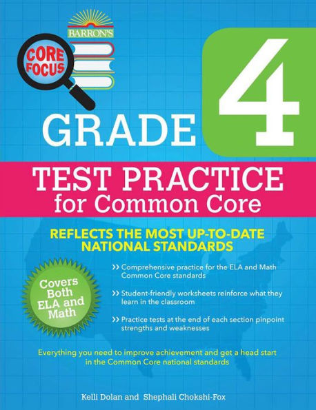 Core Focus Grade 4: Test Practice for Common Core