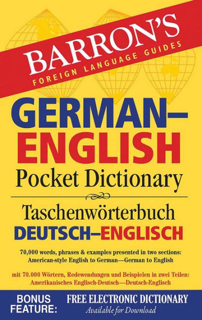 German-English Pocket Dictionary: 70,000 Words, Phrases & Examples By ...