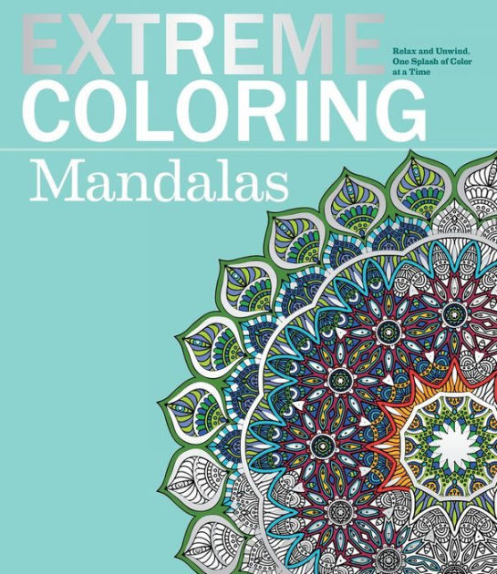 extreme mandala coloring pages