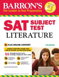 Title: SAT Subject Test Literature with Online Tests, Author: Christina Myers-Shaffer M.Ed.