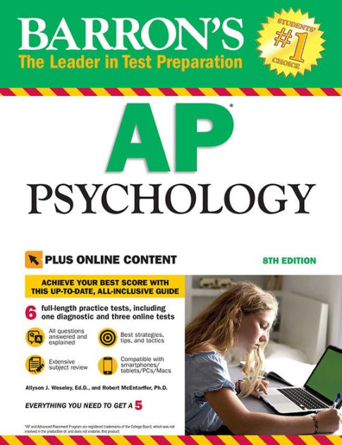 AP Psychology Test Coming? Get Your Barrons PDF Here!