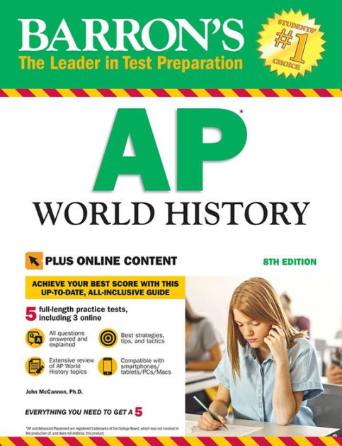 Barnes　Online　Paperback　World　McCannon　AP　John　by　Tests　With　History:　Noble®