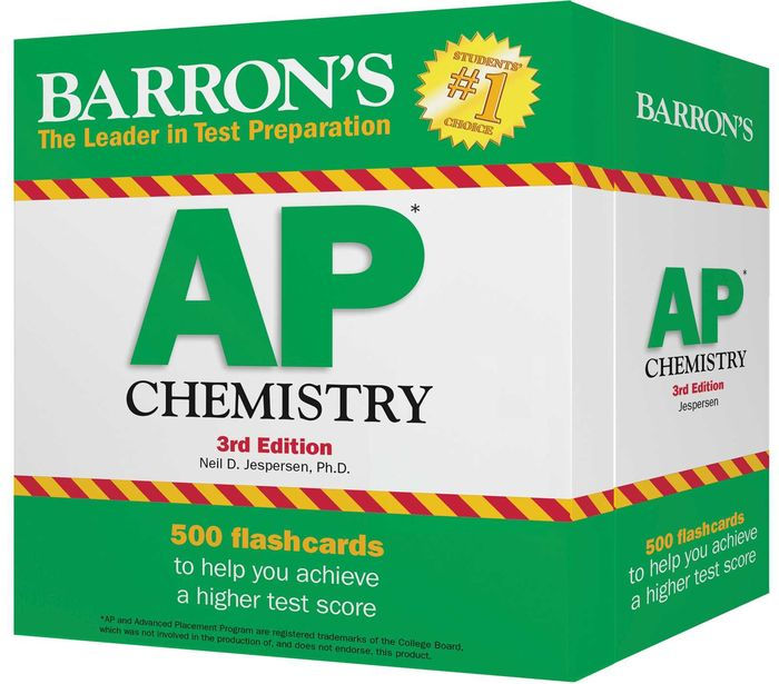AP Chemistry Flash Cards by Neil D. Jespersen Ph.D., Other Format