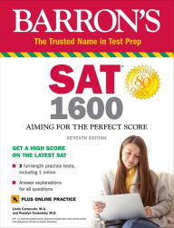 Title: SAT 1600 with Online Test: Aiming for the Perfect Score, Author: Linda Carnevale M.A.