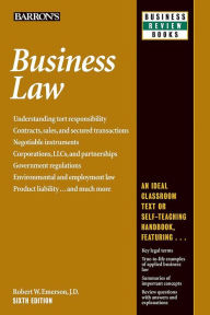 Title: Business Law, Author: Robert W. Emerson J.D.