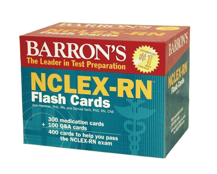 Barron's NCLEXRN Flash Cards by Jere Hammer Ph.D. R.N., Denise Neill