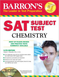 Barron's SAT Subject Test Chemistry with CD-ROM, 11th Edition