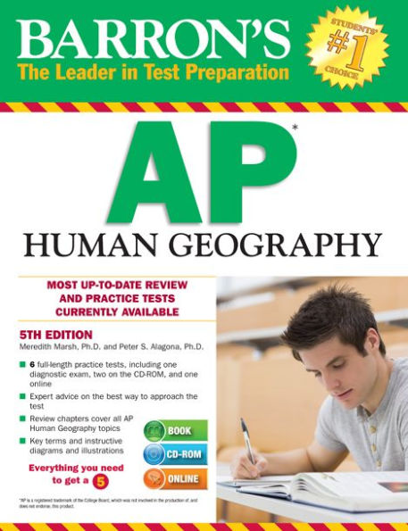 Barron's AP Human Geography with CD-ROM