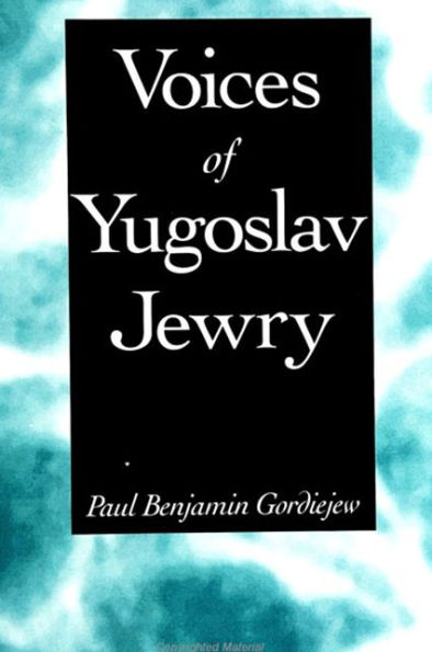 Voices of Yugoslav Jewry