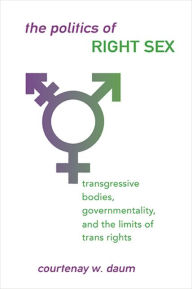 Title: The Politics of Right Sex: Transgressive Bodies, Governmentality, and the Limits of Trans Rights, Author: Courtenay W. Daum