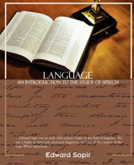 Language An Introduction To The Study Of Speech