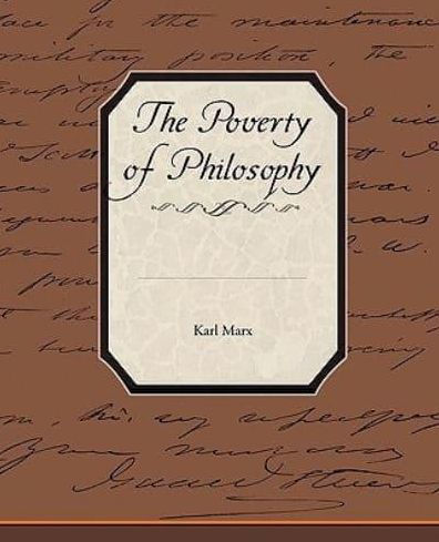 The Poverty of Philosophy