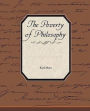 The Poverty of Philosophy