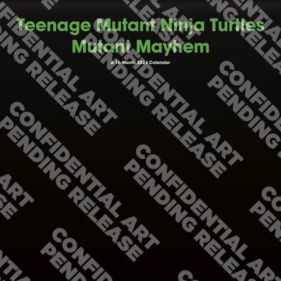 TMNT Mutant Mayhem 2024 Wall Calendar