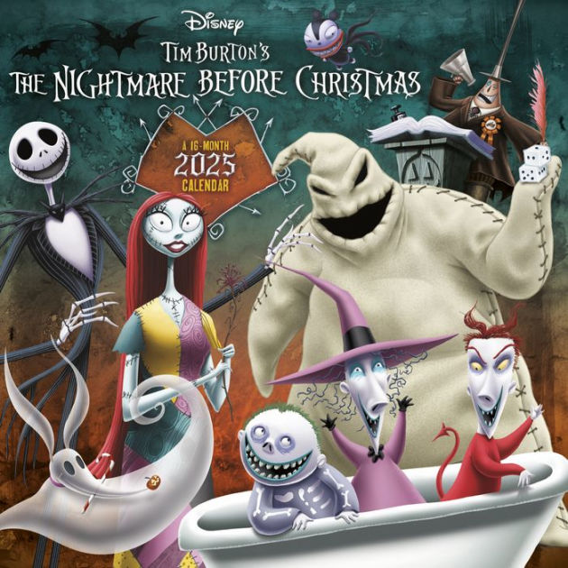 2025 Nightmare Before Christmas Wall Calendar by Trends 2025 Nightmare Before Christmas Wall Calendar by Trends