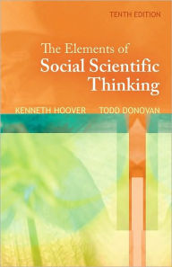 The Elements of Social Scientific Thinking