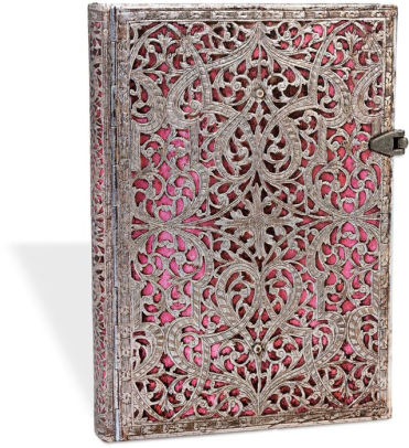Blush Pink Midi Bound Lined Journal 5'' x 7''