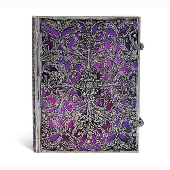 Aubergine Ultra Bound Lined Journal 7''X 9''