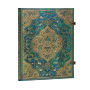 Alternative view 3 of Paperblanks Turquoise Chronicles Hardcover Ultra Lined Clasp Closure 144 Pg 120 GSM