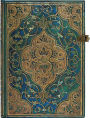 Alternative view 4 of Paperblanks Turquoise Chronicles Hardcover Journals Midi 240 pg Lined