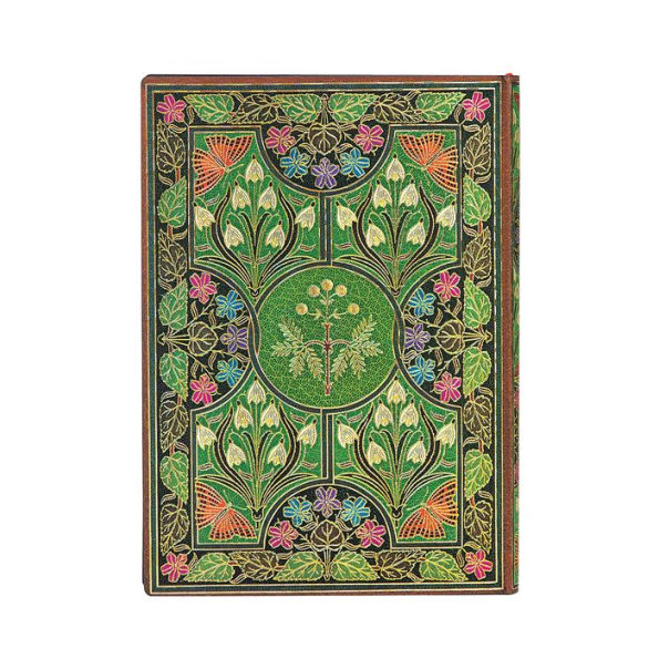 Paperblanks Poetry in Bloom Softcover Flexis Midi 176 pg Lined