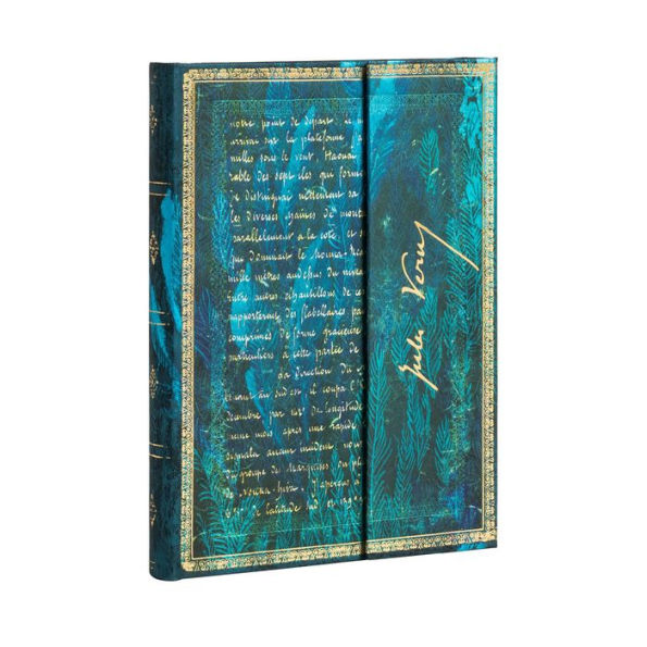 Paperblanks Verne, Twenty Thousand Leagues Hardcover Journals Midi 144 pg Lined