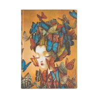 Title: Paperblanks Madame Butterfly Softcover Flexis Midi 176 pg Lined