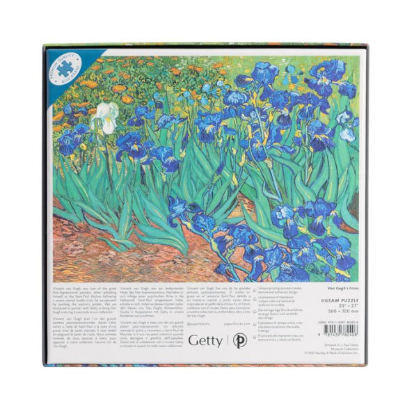 Paperblanks Van Gogh's Irises Puzzle 1000 PC