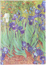 Title: Paperblanks Van Gogh's Irises Sketchbook Grande Elastic Band Closure 112 Pg 200 GSM, Author: Paperblanks