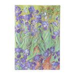 Alternative view 2 of Paperblanks Van Gogh's Irises Sketchbook Grande Elastic Band Closure 112 Pg 200 GSM