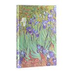 Alternative view 3 of Paperblanks Van Gogh's Irises Sketchbook Grande Elastic Band Closure 112 Pg 200 GSM