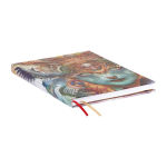 Alternative view 4 of Paperblanks Dharma Dragon Android Jones Collection Sketchbook Grande Elastic Band Closure 112 Pg 200 GSM