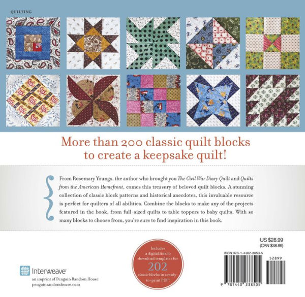 The Quilt Block Bible: 200+ Traditionally Inspired Quilt Blocks from Rosemary Youngs