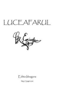 Title: Luceafarul: Poemul Suprem Al Literaturii Romane, Author: Mihai Eminescu